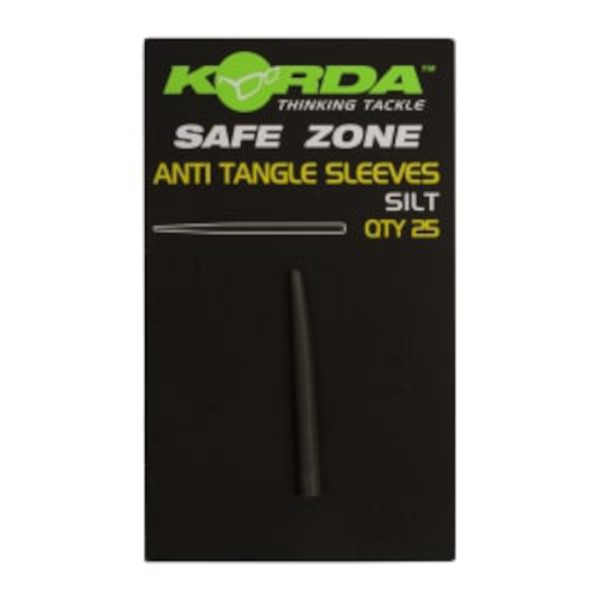 Korda Safe Zone Anti Tangle Sleeves (25 piezas) - Silt