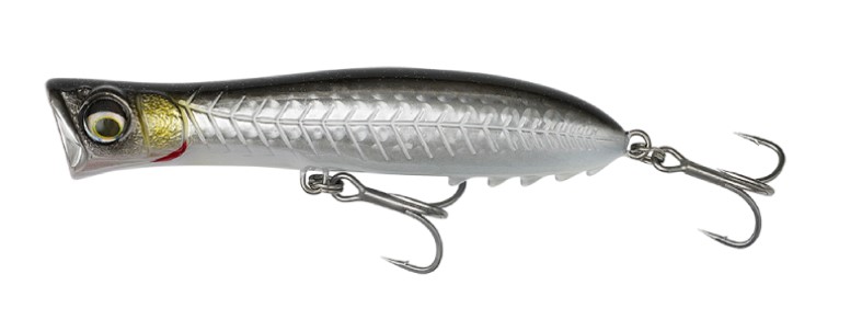 Savage Gear Gravity Popper Flotante 13 cm (40 g) - Black Mullet