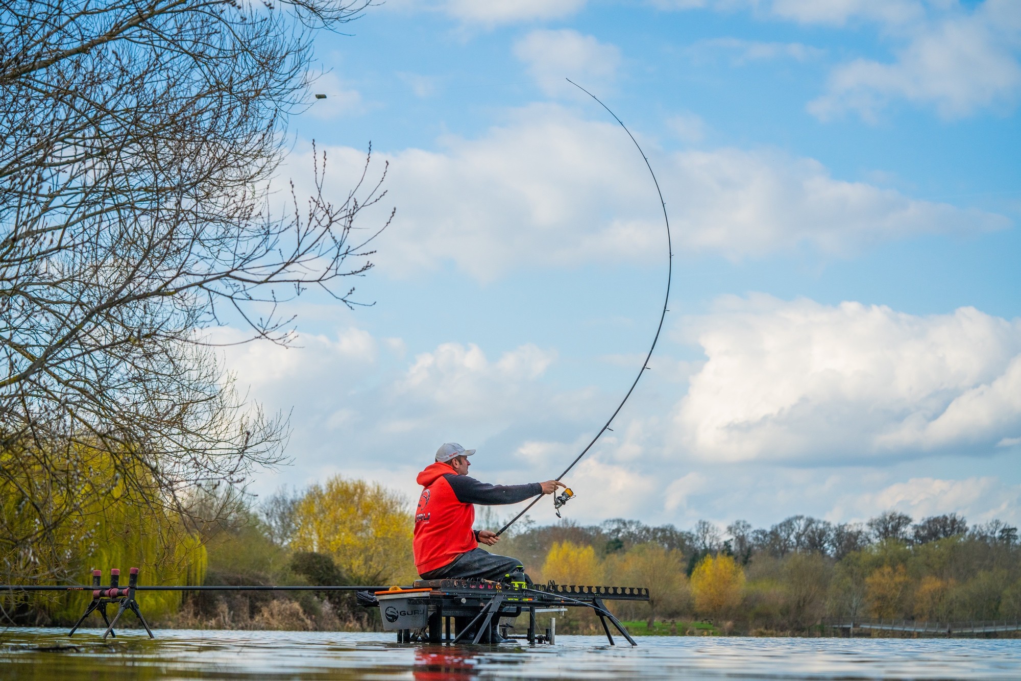 Guru X-Change Bait Up Caña Feeder 12ft (280g)