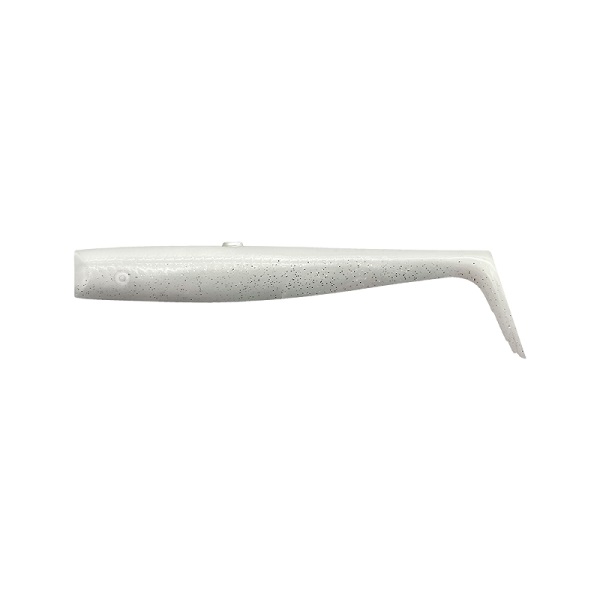 Savage Gear Sandeel V2 Tail - White Pearl Silver