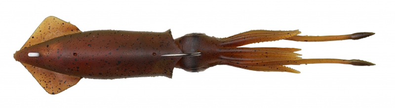Savage Gear 3D Swim Squid 9,5cm (2 piezas) - Red/Brown