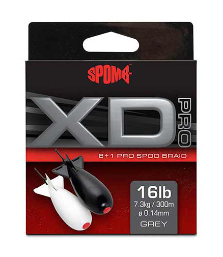 Fox Spomb XD Pro Braid Grey Línea Trenzada (300m)