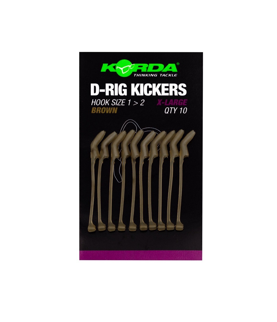 Korda Kickers D Rig Brown (10 pzas.)