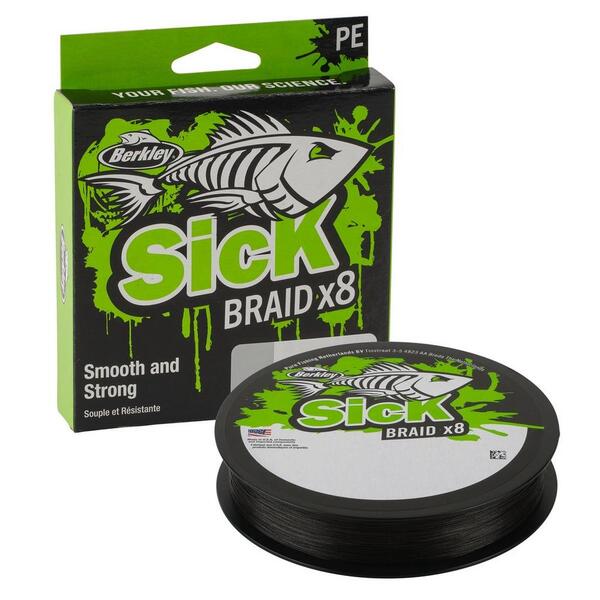 Berkley Sick Braid Black Línea Trenzada (300m)