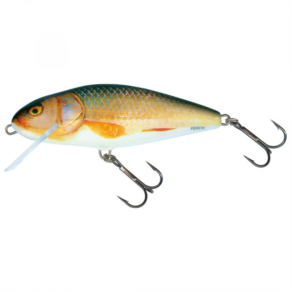 Salmo Perch Floating Crankbait 8cm (12g) - Real Roach