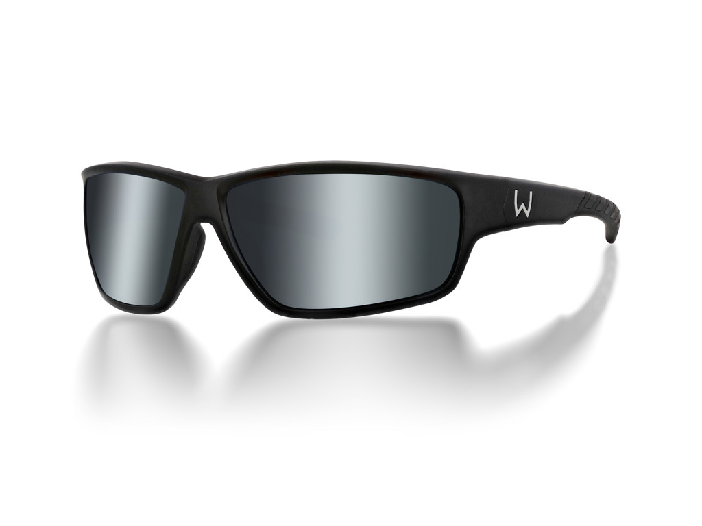 Westin W6 Sport 20 Matte Black Gafas de Sol - LB Smoke LM Silver Flash AR Blue