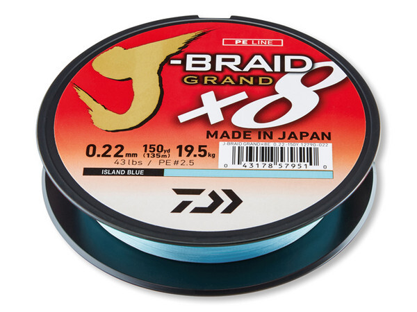 Daiwa J-Braid Grand X8E 135m IB