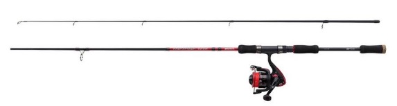 Abu Garcia Fast Attack Spin Spoon Combo 2.10m (5-20g) (Inc. señuelos)