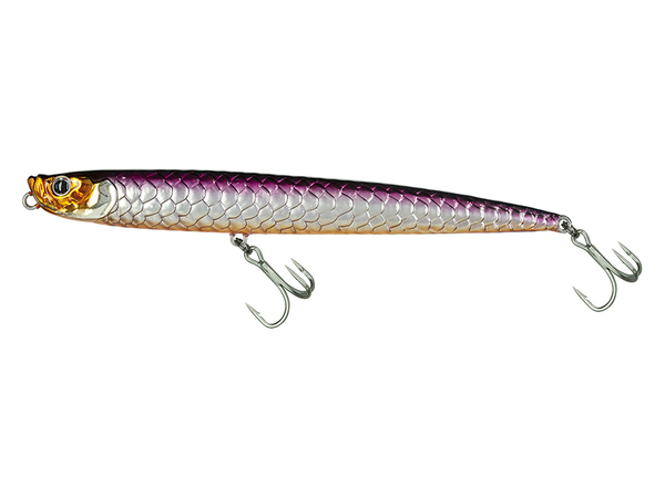 Molix WTD 185T Slim Señuelo de Superficie (18,5cm | 34g) - Purple Orange Belly