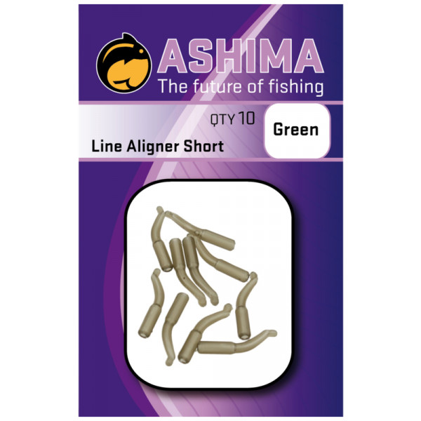 Ashima Alineadores de Línea (10 piezas) - Corto Verde