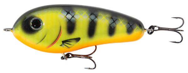 Ultimate Rascal Jerk 9.5cm (40g) Jerkbait Hundimiento Lento - Yellow Perch