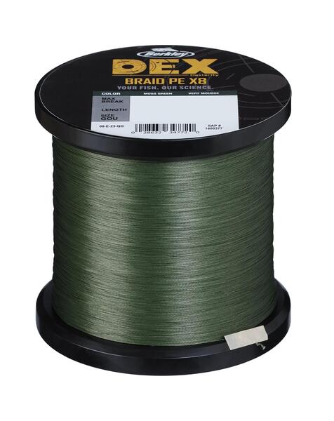 Berkley Dex X8 Línea Trenzada Moss Green 3000m