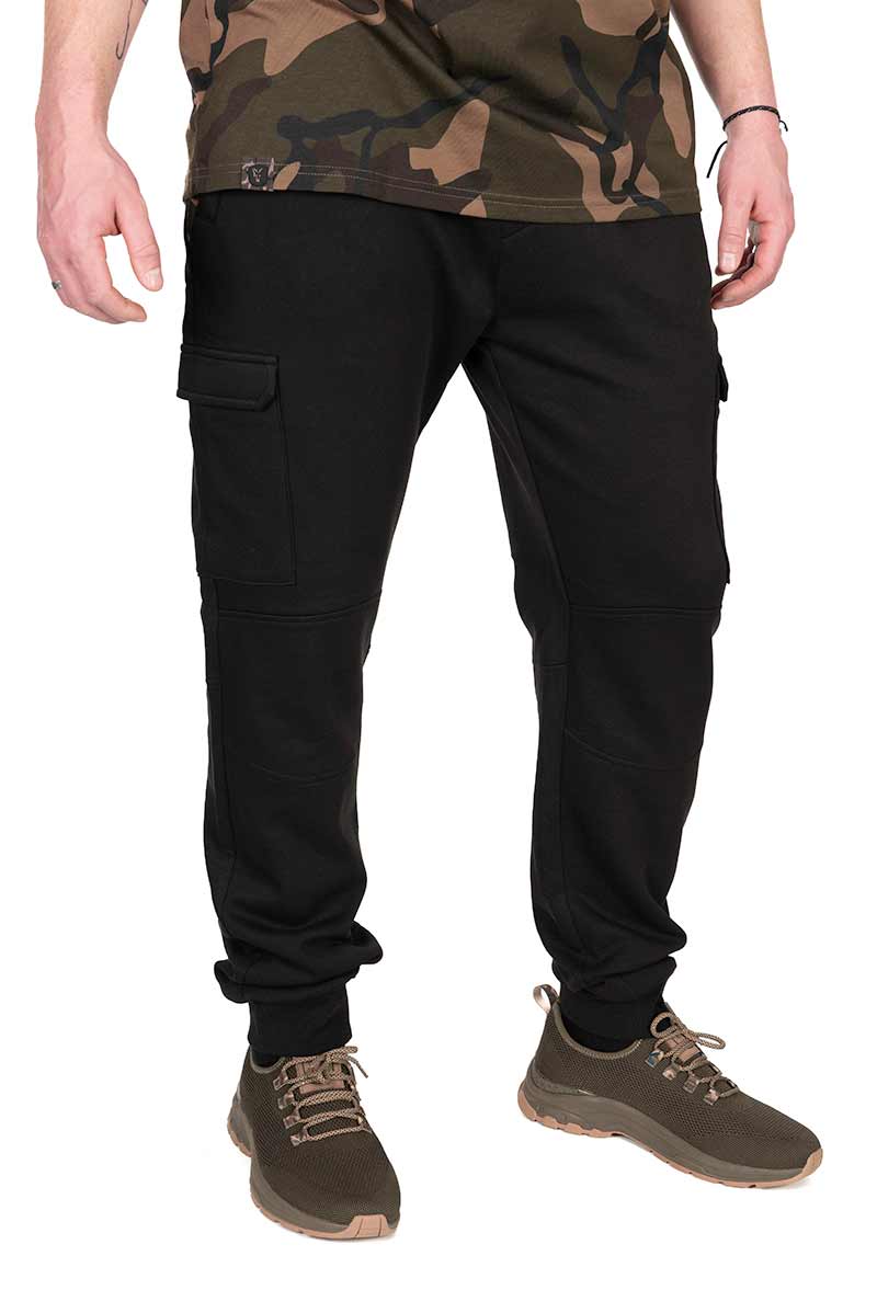 Fox LW Black/Camo Combat Joggers Pantalón de Pesca