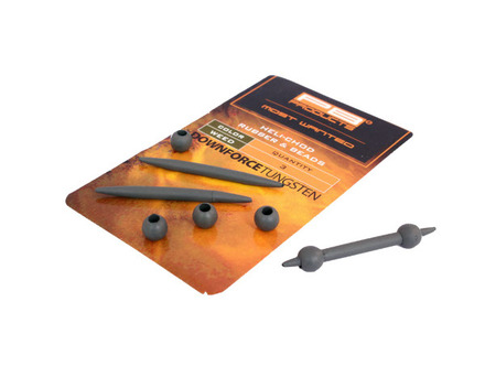 PB Products Downforce Tungsten Heli-Chod Rubber & Beads (3 piezas)