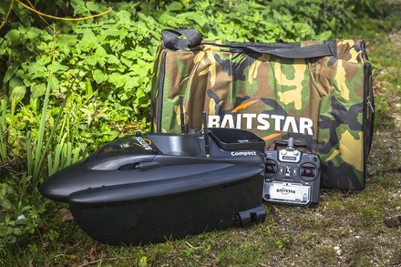 BaitStar Voerboot Compact Black + Sonartab Sonda