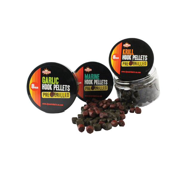 Dynamite Baits Pre-Drilled Pellets 'Marine Halibut' (8.5mm)