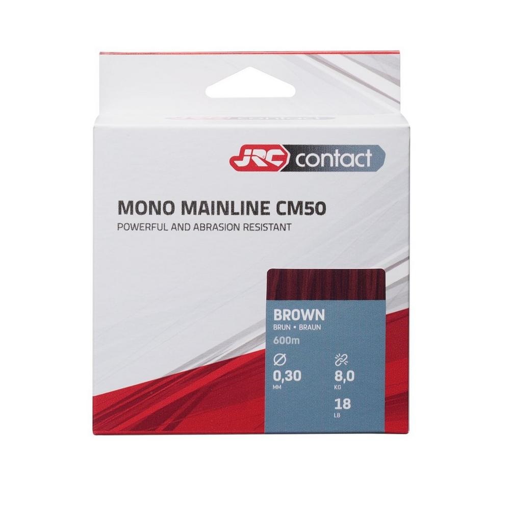 JRC Contact CM50 Nylon Línea de Pesca Brown 1200m