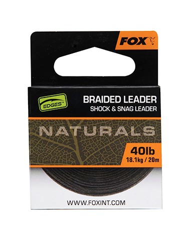 Fox Edges Naturals Líder Trenzado (20m)