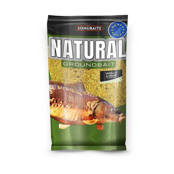 Sonubaits Natural Vainilla & Hemp Cebo Molido(1 kg)