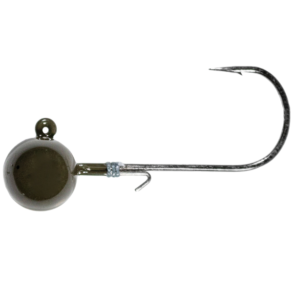 LMAB Jig Redondo de Tungsteno Green Pumpkin Tamaño 3/0