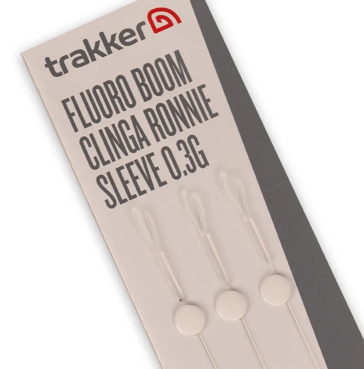 Trakker Fluoro Boom 0.3g Clinga Ronnie Sleeve 13,6 kg (19 cm) (3 pzas.)