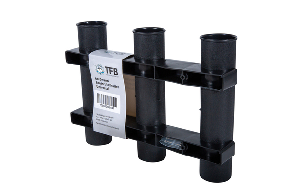 TFB Bordwand Soporte de Caña Universal - Negro