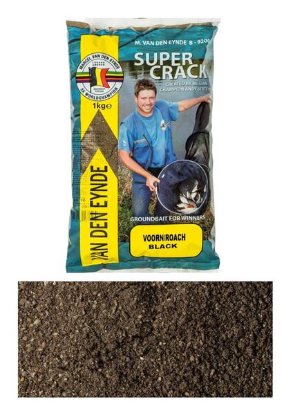 Marcel Van Den Eynde Supercrack Cebo (1 kg) - Voorn Zwart Cebo