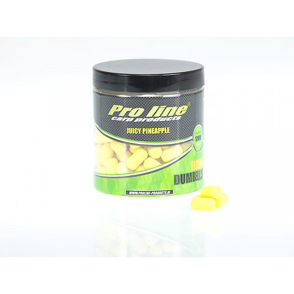 Pro Line Fluor Pop Up Mancuerna 12mm - Juicy Pineapple