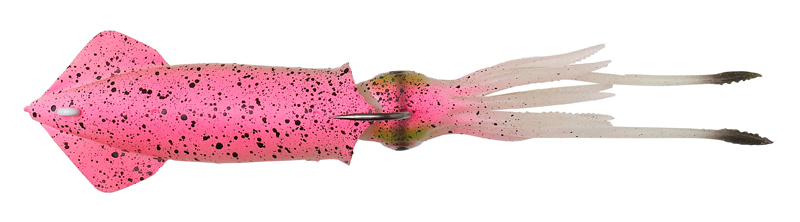 Savage Gear 3D Swim Squid 9,5cm (2 piezas) - Pink/Glow