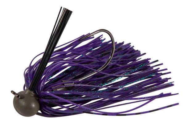 Ultimate Skirted Tungsten Football Jig - Dark