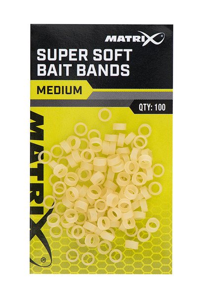 Matrix Super Soft Bait Bands (100 piezas)