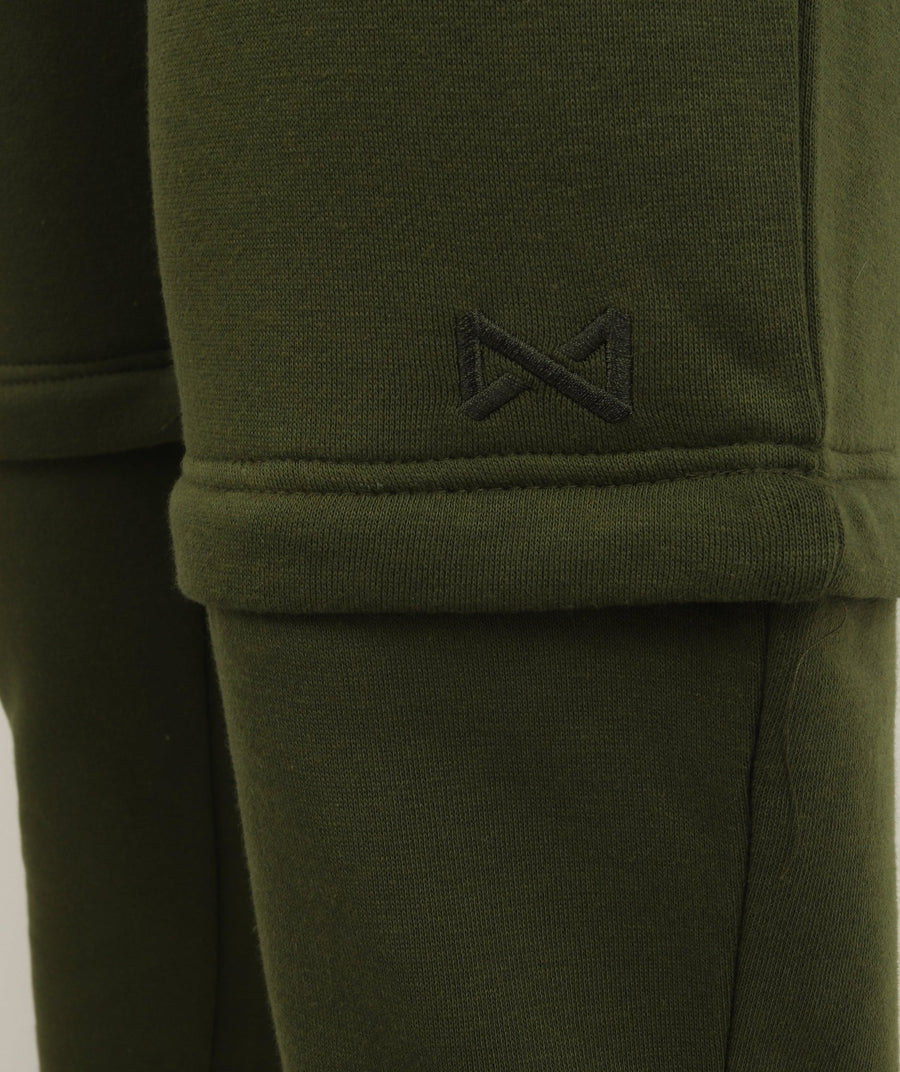 Navitas Pantalones Jogger Zip Off Verdes