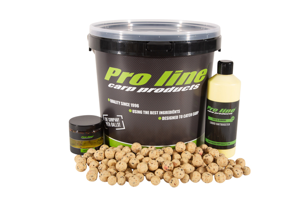 Pro Line Coco & Banana Deal con Boilies, Bait Steam, Boilie Dip y una Cubeta!