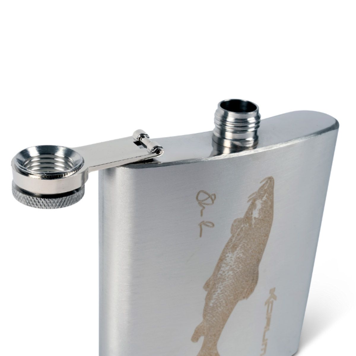 Korum Classic Hip Flask Barbel 7 oz/200 ml - Botella