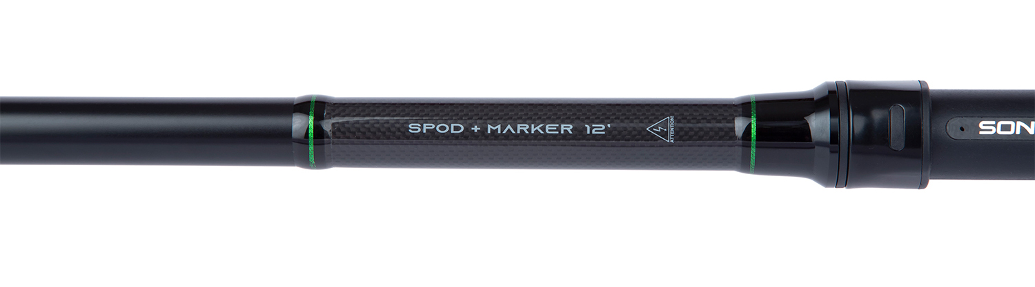 Sonik Herox Spod/Marker Caña para Carpa 3.65m