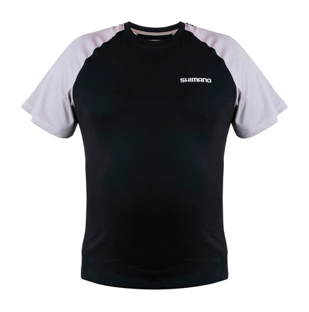 Shimano Camiseta Manga Corta Negra