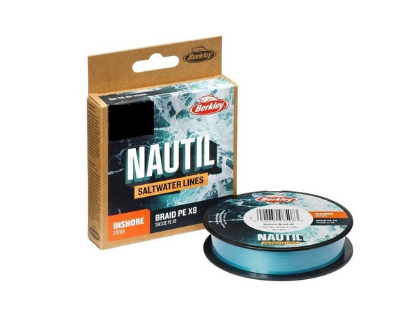 Berkley Nautil Inshore x8 Línea Trenzada Aqua Blue 300m