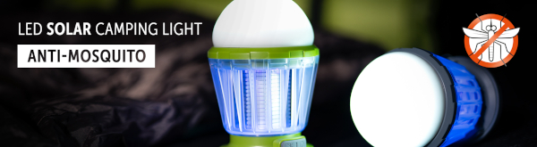 DÖRR LED Solar Camping Light Anti-Moskito - Dörr LED Solar Camping Light Anti-Moskito Verde Neon
