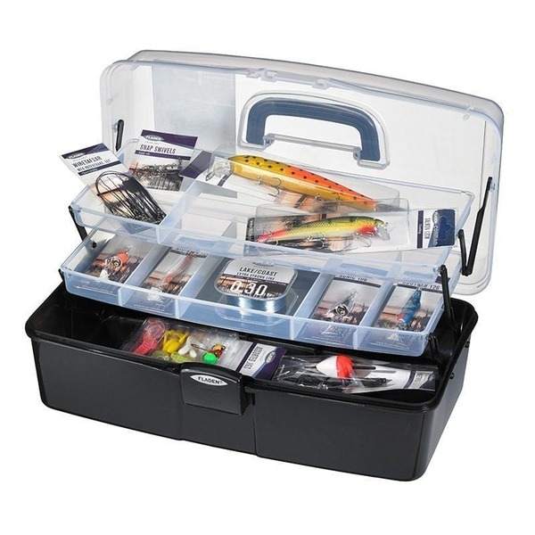 Fladen Freshwater And Light Saltwater Tacklebox (caja de pesca con contenido)