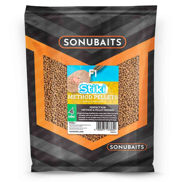 Sonubaits Pellets Stiki F1 Method (650g)