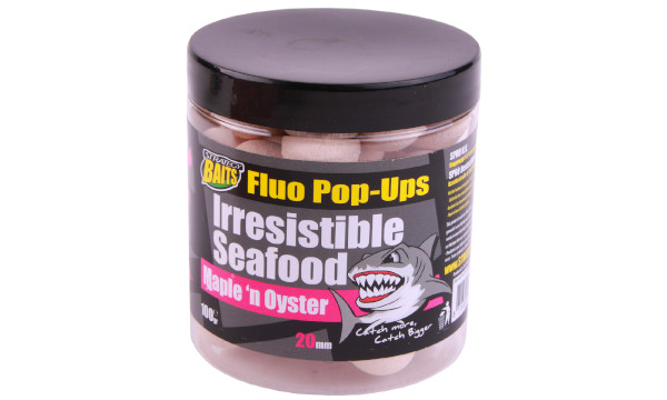 Super Adventure Caja para Carpa de Lujo, llena de end-tackle de marcas reconocidas - Strategy Irresistible Seafood Pop Ups, Maple ’n Oyster