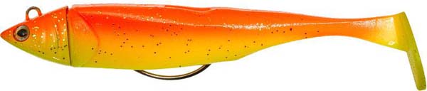 Illex Nitro Sprat Shad 120, Cabeza + 2 Cuerpos - Atomic Chicken