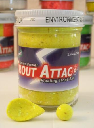 Top Secret Trout Attac Masa de Trucha - Yellow Flash