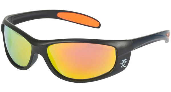 Iron Claw Doiyo Gafas de Sol Polarizadas - Lentes Grises / Revestimiento Naranja