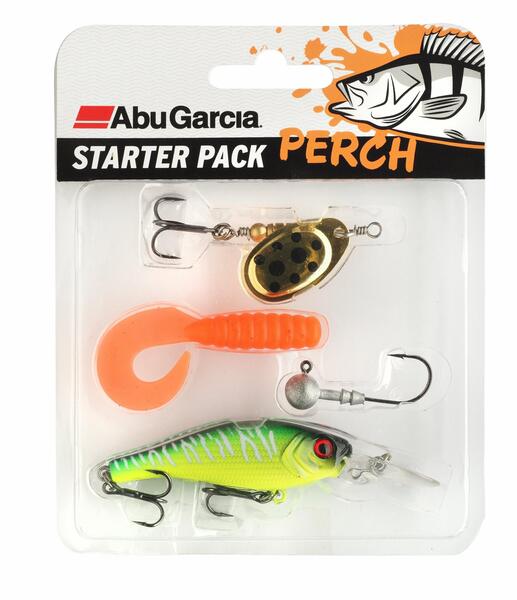 Abu Garcia Starter Pack Perch Set de Señuelos (4pcs)