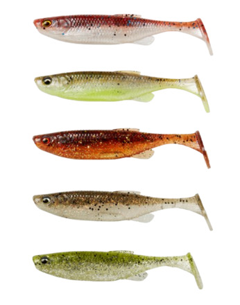 Savage Gear Fat Minnow T-Tail Shad 13cm (20g) (5 pcs)