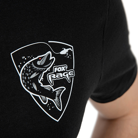Fox Rage Limited Edition T-Shirt Black - Pike