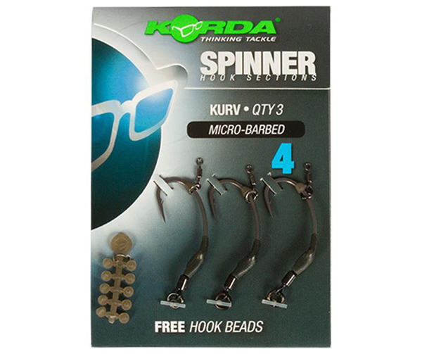 Korda Spinner Hook Sections Kurv, 3 piezas