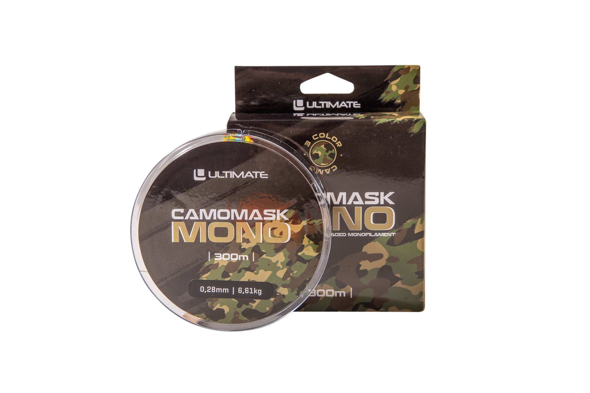 Ultimate Camomask Mono Línea para Carpa (300m)