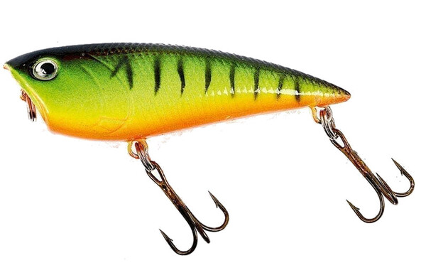 Fladen Eco Popper Firetiger Señuelo de Superficie 6.5cm (8g)